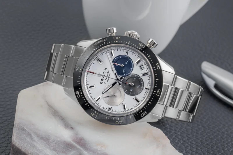 Zenith Chronomaster chronograph steel automatic men's watch 03.3100.3600/69.M3100 LP: 12000EUR [2504033]