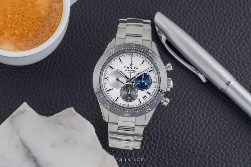 Zenith Chronomaster chronograph steel automatic men's watch 03.3100.3600/69.M3100 LP: 12000EUR [2504033]