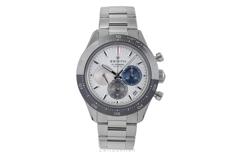 Zenith Chronomaster chronograph steel automatic men's watch 03.3100.3600/69.M3100 LP: 12000EUR [2504033]