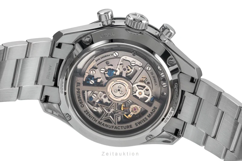 Zenith Chronomaster chronograph steel automatic men's watch 03.3100.3600/69.M3100 LP: 12000EUR [2504033]