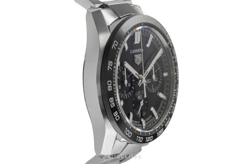 Tag Heuer Carrera chronograph steel automatic men's watch CBN2A1B.BA0643 LP: 6450EUR [2503349]
