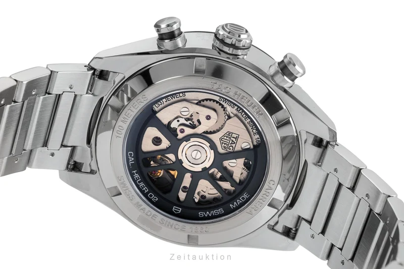 Tag Heuer Carrera chronograph steel automatic men's watch CBN2A1B.BA0643 LP: 6450EUR [2503349]