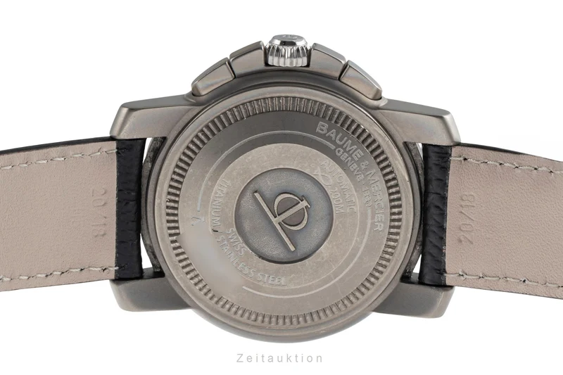 Baume & Mercier Capeland chronograph steel / titanium automatic men's watch 65390 [2503633]