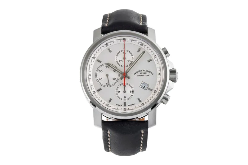 Mühle 29er Chronograph chronograph steel automatic men's watch M1-25-41-LB [2503607]
