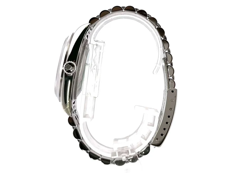 Rolex Datejust 36 Edelstahl 16200 Weiß Jubile-Band
