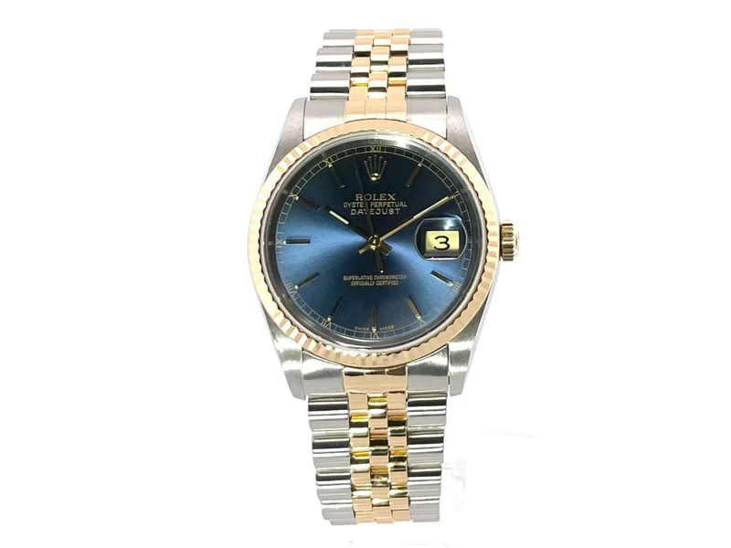 Rolex Datejust 36 Edelstahl - Gelbgold 16233
