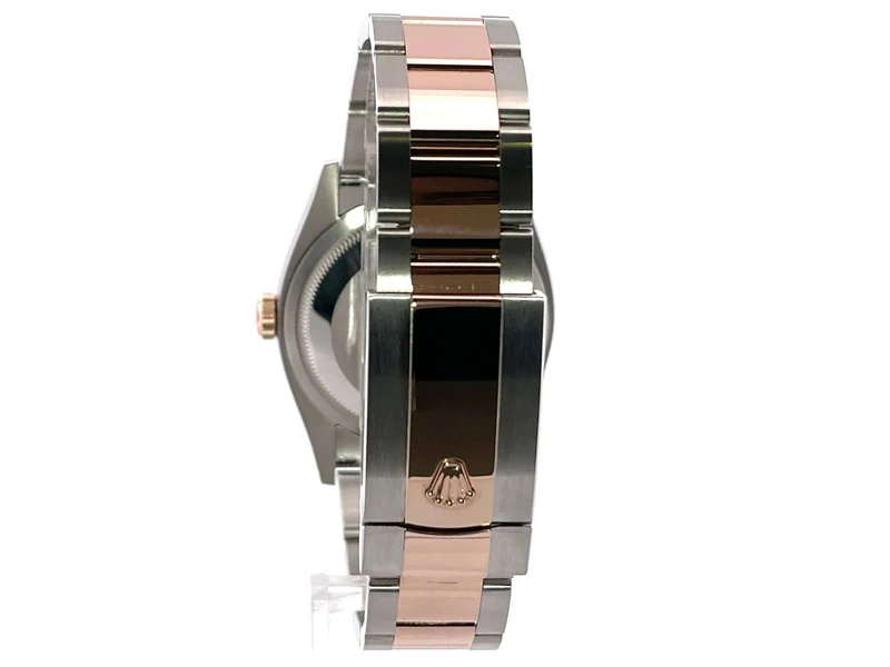 Rolex Datejust 36 Oystersteel - Everose-Gold 126231 Rhodium