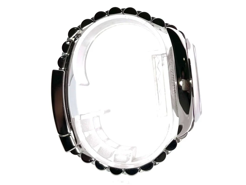 Rolex Datejust 36 Oystersteel 126200 Schwarz Jubile-Band