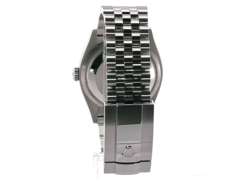 Rolex Datejust 36 Oystersteel 126200 Silber Jubile-Band 2019 LC100