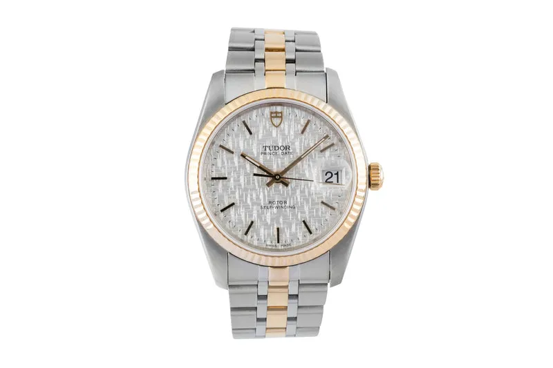 Tudor Prince Date steel / gold automatic men's watch 74033 [2601566]