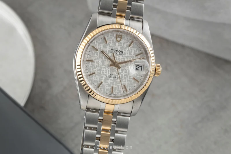 Tudor Prince Date steel / gold automatic men's watch 74033 [2601566]