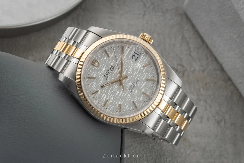 Tudor Prince Date steel / gold automatic men's watch 74033 [2601566]