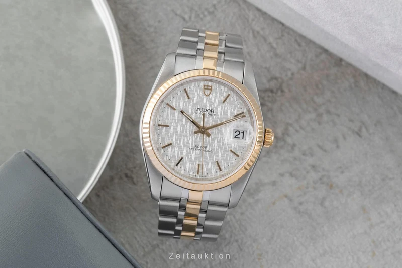 Tudor Prince Date steel / gold automatic men's watch 74033 [2601566]