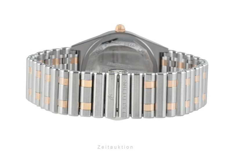 Breitling Chronomat steel / gold quartz women's watch U77310101A2U1 LP: 8800EUR [2601314]