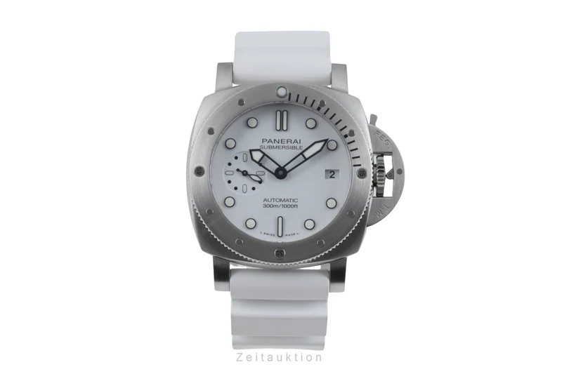 Panerai Submersible steel automatic men's watch PAM01223 LP: 9900EUR [2601652]