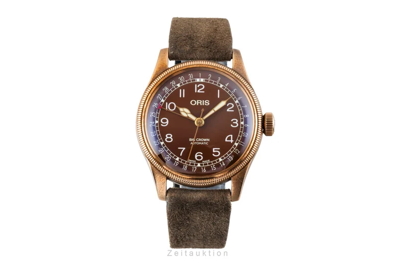 Oris Big Crown bronze automatic men's watch 01 754 7741 3166-07 5 20 74BR LP: 2400EUR [2601799]