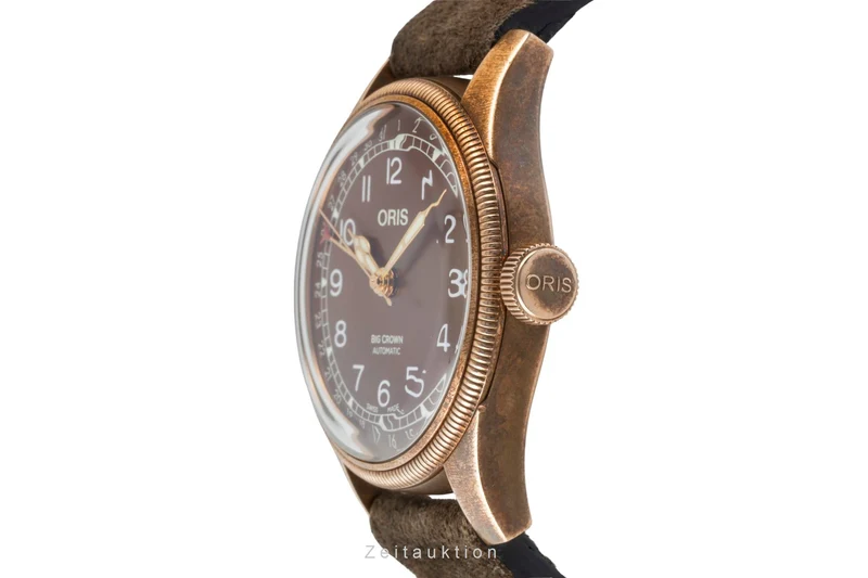 Oris Big Crown bronze automatic men's watch 01 754 7741 3166-07 5 20 74BR LP: 2400EUR [2601799]