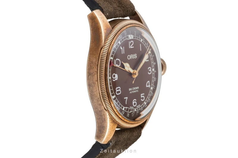 Oris Big Crown bronze automatic men's watch 01 754 7741 3166-07 5 20 74BR LP: 2400EUR [2601799]