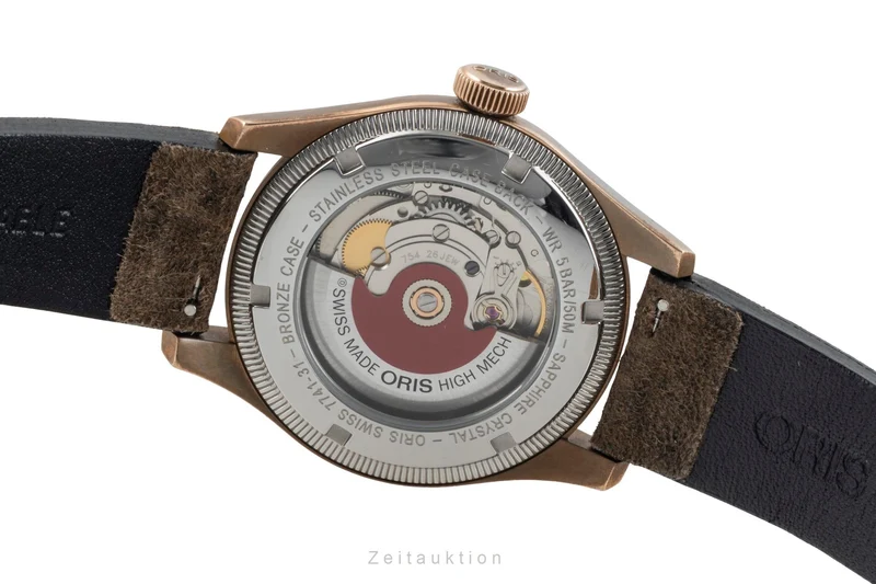 Oris Big Crown bronze automatic men's watch 01 754 7741 3166-07 5 20 74BR LP: 2400EUR [2601799]