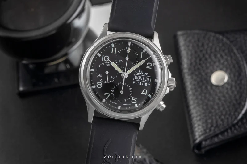 Sinn 358 chronograph steel automatic men's watch 358 [2503843]