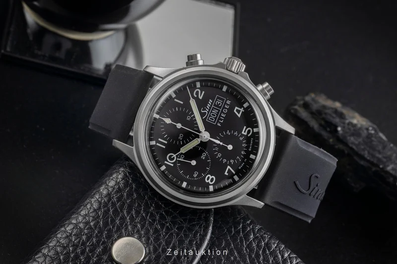 Sinn 358 chronograph steel automatic men's watch 358 [2503843]