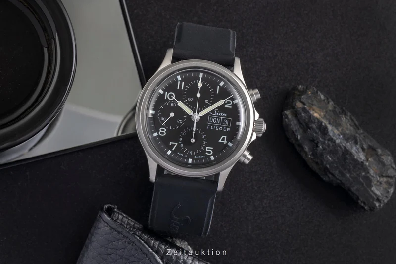 Sinn 358 chronograph steel automatic men's watch 358 [2503843]