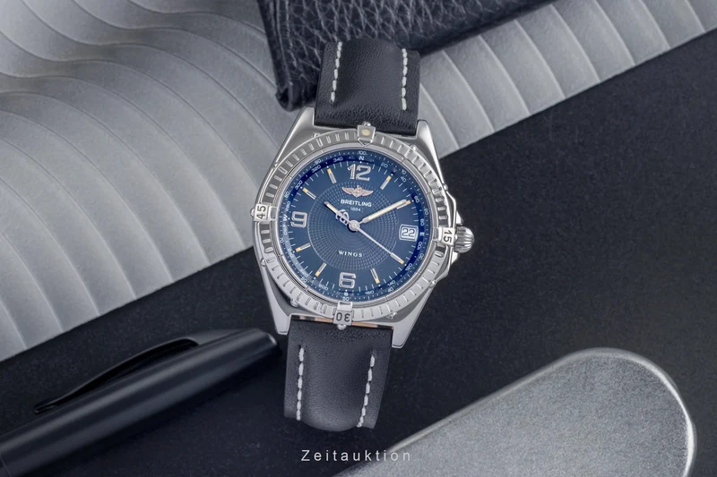 Breitling Wings steel automatic men's watch A10050 [2504176]