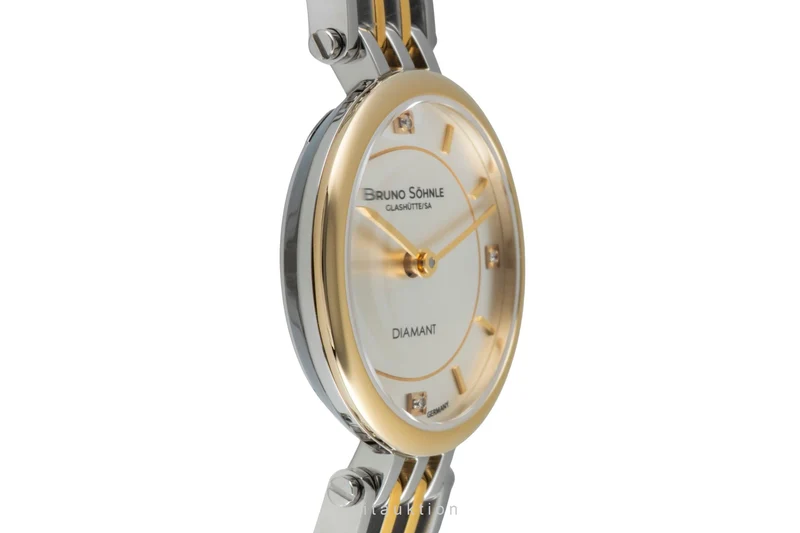 Bruno Söhnle Glashütte Latina II gilt / steel quartz women's watch 17-23103-242 [2504259]