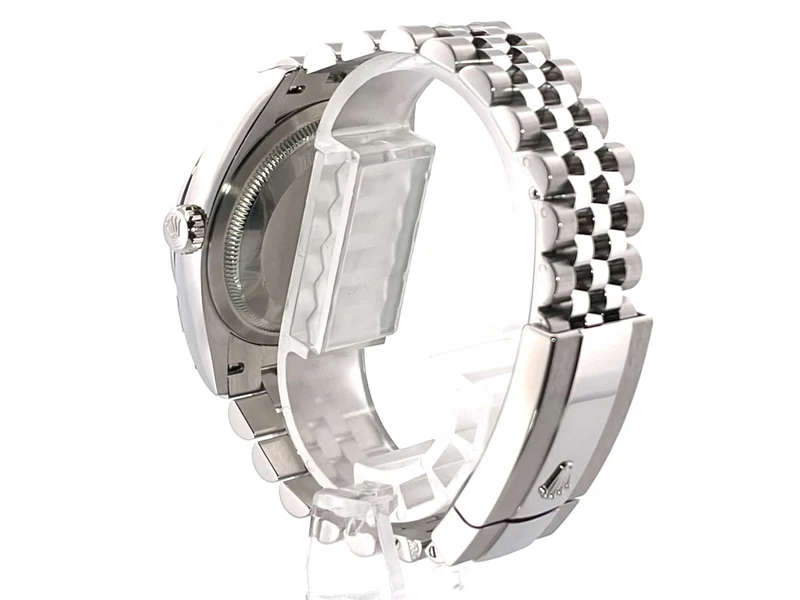 Rolex Datejust 36 Oystersteel 126200 Olivgrün Palmenmuster Jubile-Band