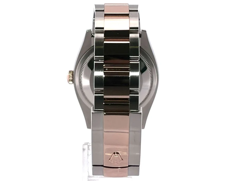 Rolex Datejust 36 Oystersteel - Everose-Gold 126231 Weiß Römisch aus 2019 LC100