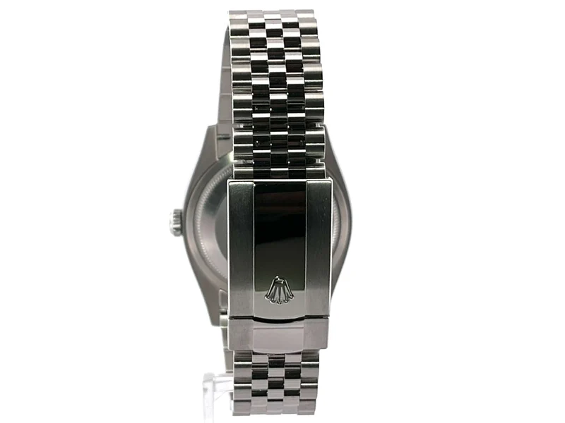 Rolex Datejust 36 Oystersteel Weißgold 126234 Blau Riffelmuster Jubile-Band