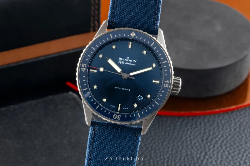 Blancpain Fifty Fathoms ceramic automatic men's watch 5000-0240-52A [2600778]