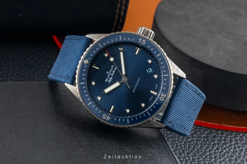 Blancpain Fifty Fathoms ceramic automatic men's watch 5000-0240-52A [2600778]