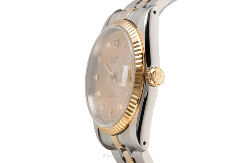 Tudor Prince Date steel / gold automatic men's watch 74033 [2601581]