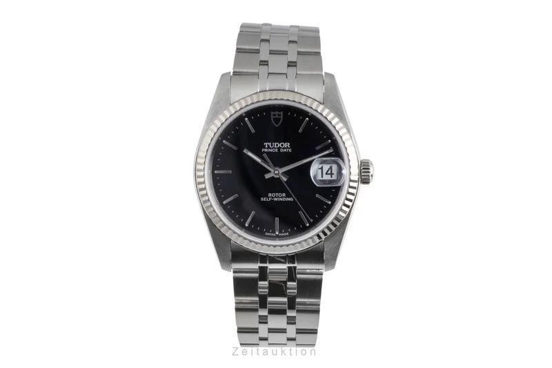 Tudor Prince Date steel / white gold automatic men's watch 74034 [2601569]