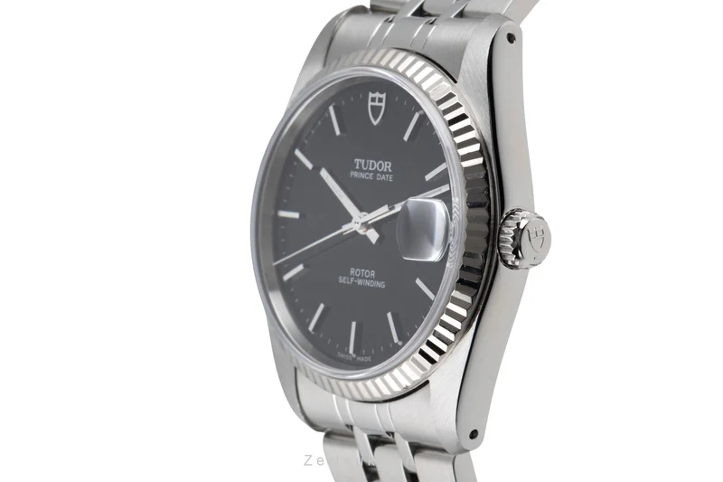 Tudor Prince Date steel / white gold automatic men's watch 74034 [2601569]