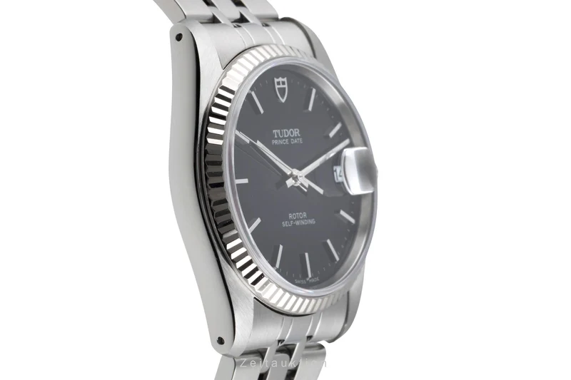 Tudor Prince Date steel / white gold automatic men's watch 74034 [2601569]