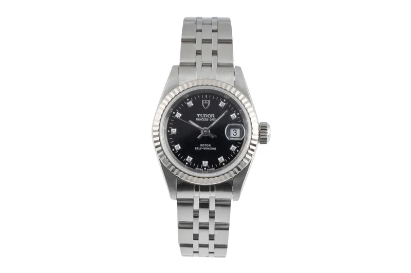 Tudor Princess Date steel / white gold automatic women's watch 92414 [2601571]