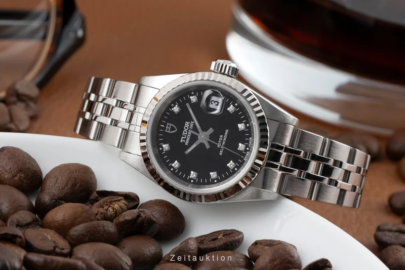 Tudor Princess Date steel / white gold automatic women's watch 92414 [2601571]