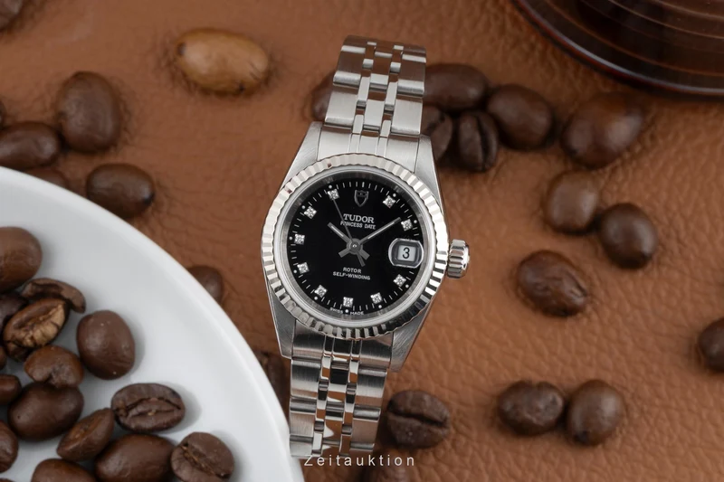 Tudor Princess Date steel / white gold automatic women's watch 92414 [2601571]
