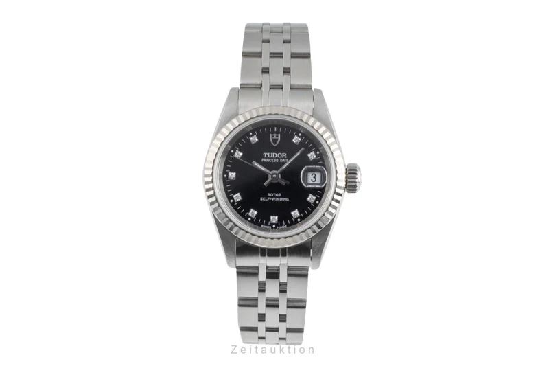 Tudor Princess Date steel / white gold automatic women's watch 92414 [2601571]