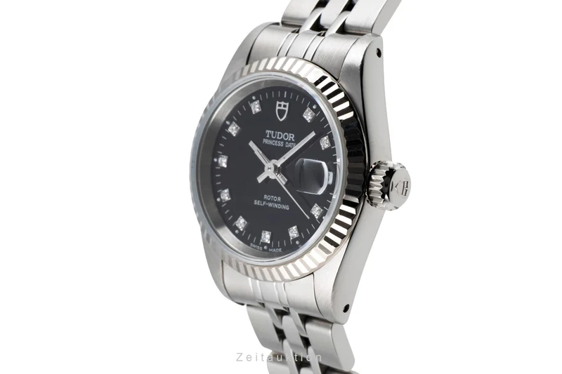 Tudor Princess Date steel / white gold automatic women's watch 92414 [2601571]