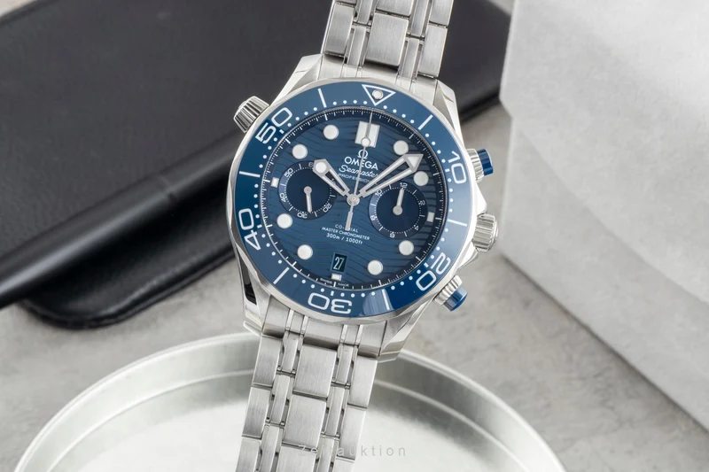 Omega Seamaster chronograph steel automatic men's watch 210.30.44.51.03.001 [2601698]
