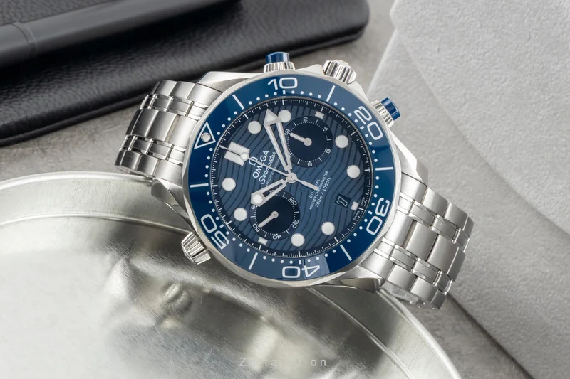 Omega Seamaster chronograph steel automatic men's watch 210.30.44.51.03.001 [2601698]