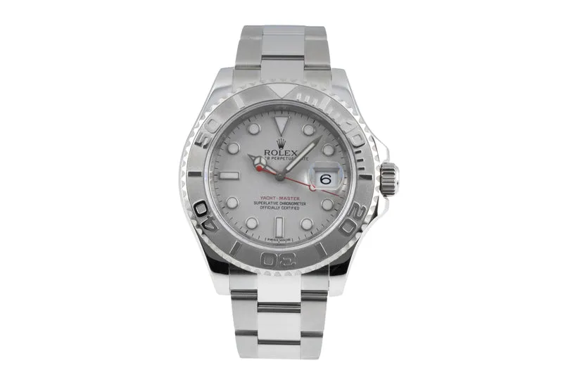 Rolex Yacht-Master steel / platinium automatic men's watch 116622 [2601742]