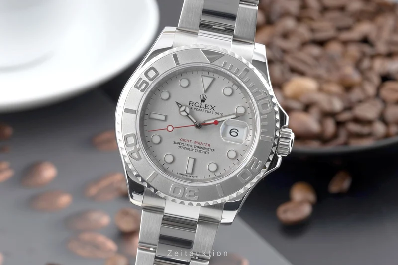 Rolex Yacht-Master steel / platinium automatic men's watch 116622 [2601742]
