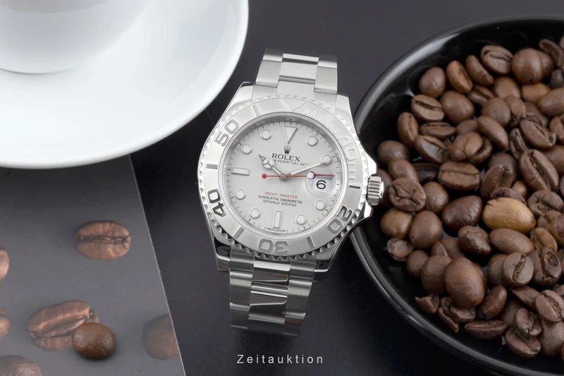 Rolex Yacht-Master steel / platinium automatic men's watch 116622 [2601742]