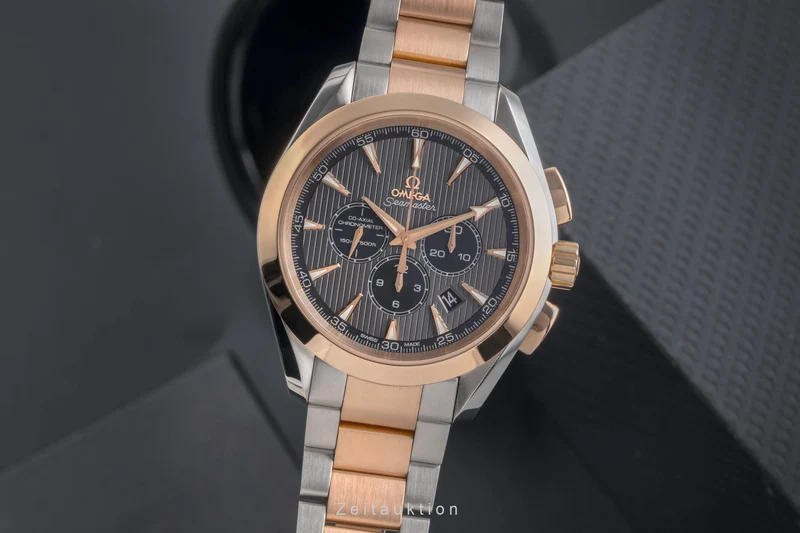 Omega Seamaster chronograph steel / gold automatic men's watch 231.20.44.50.06.001 [2504086]