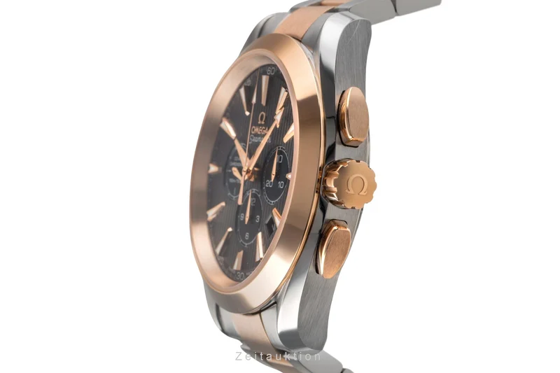Omega Seamaster chronograph steel / gold automatic men's watch 231.20.44.50.06.001 [2504086]