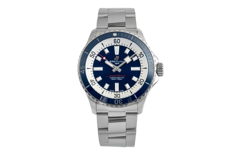 Breitling Superocean steel automatic men's watch A17375E71C1A1 LP: 5550EUR [2503685]